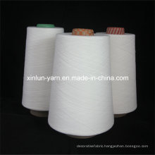 Raw White Virgin Polyester Spun Yarn 32s